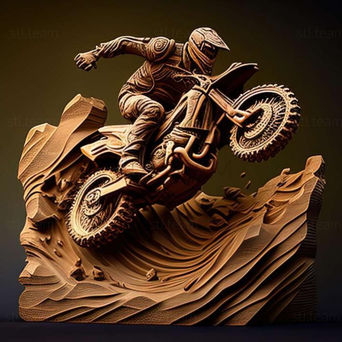 3D model MX Vs ATV Supercross game (STL)